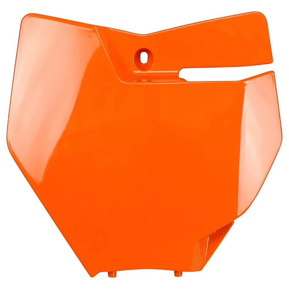 UFO Front Number Plate KTM Orange For KTM 450 XC-F 2016-2018