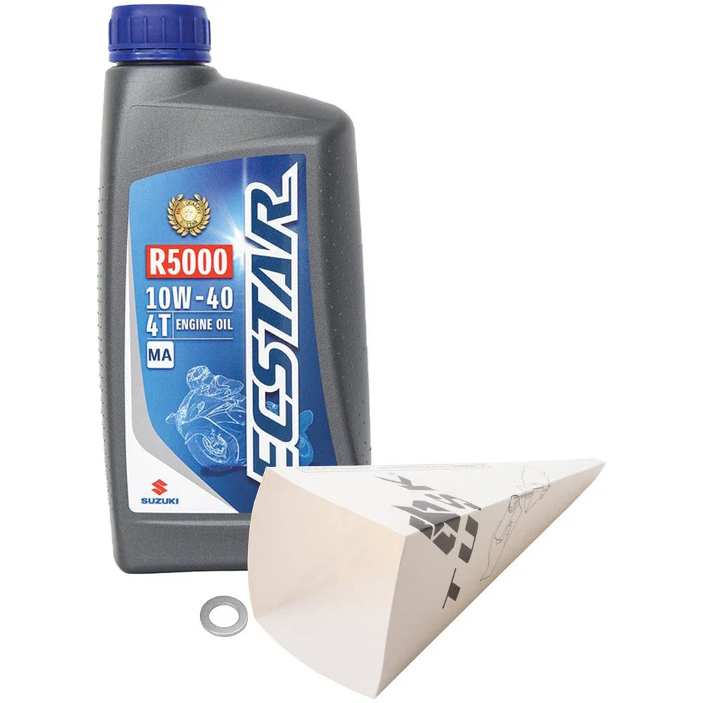Tusk 156-011-0074 2Stroke Transmission Oil Change Kit Suzuki Ecstar R5000 10W-40