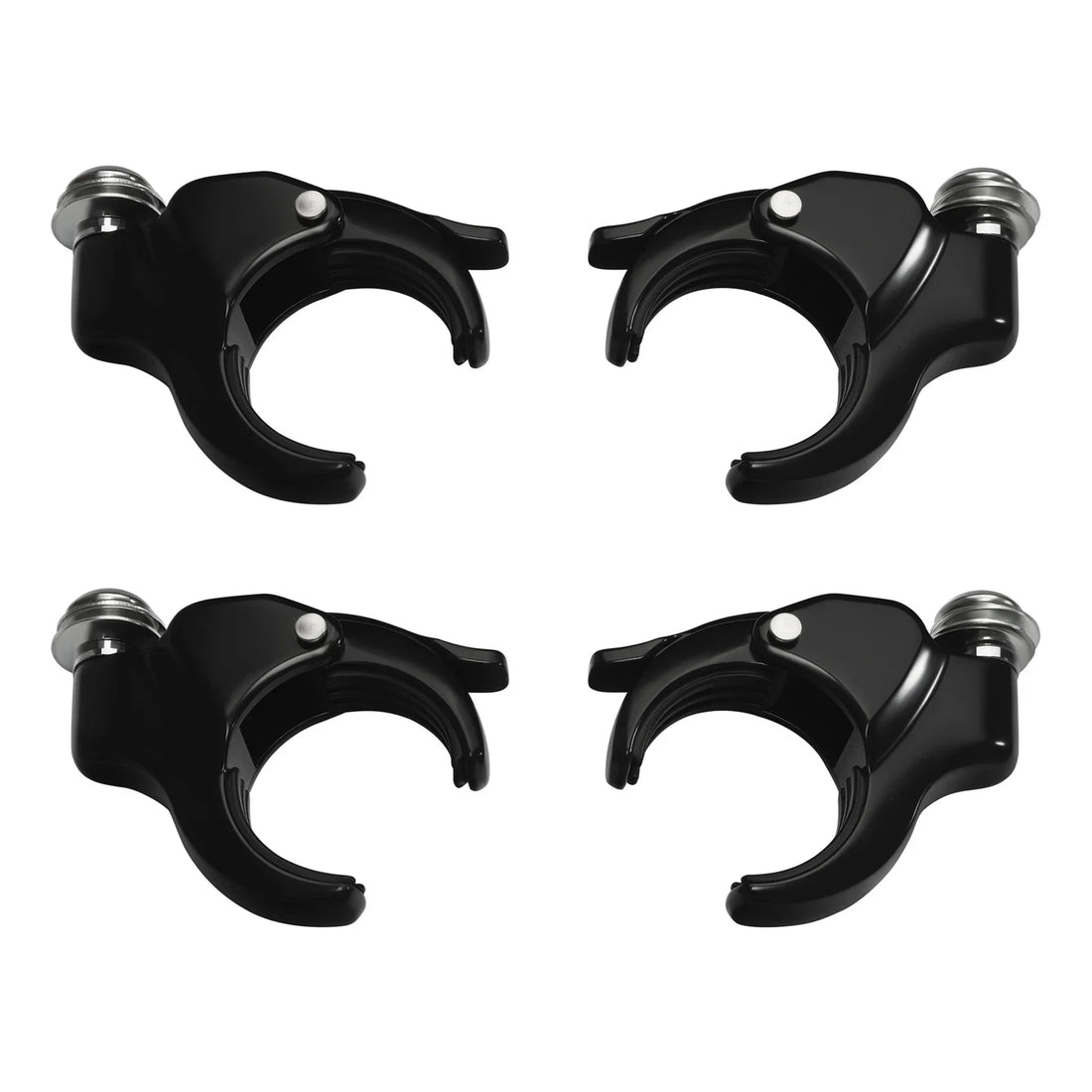4PCS 49mm Windshield Clamps Fit For Harley Breakout Fxbrs Street Bob Fxbb 18-24