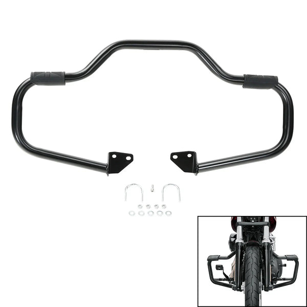 Engine Guard Highway Crash Bar Fit For Harley Street Fat Bob Super Glide 06-17