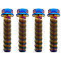 Tusk Titanium Axle Pinch Bolt Kit Burnt Blue 2156770002