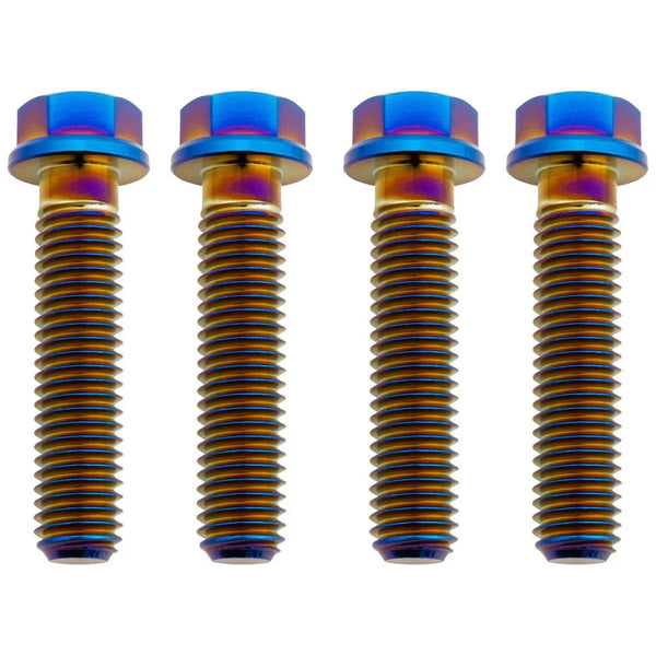 Tusk Titanium Axle Pinch Bolt Kit Burnt Blue 2156770002