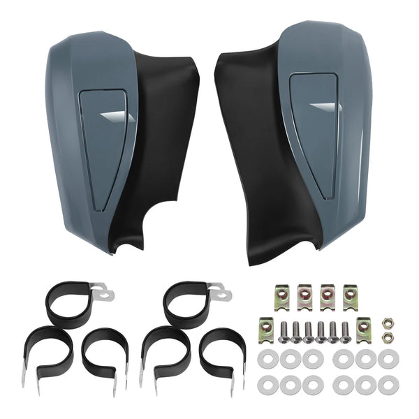 Lower Vented Fairings Fit For Indian Chieftain 2019-2024 2020 Stealth Gray Azure