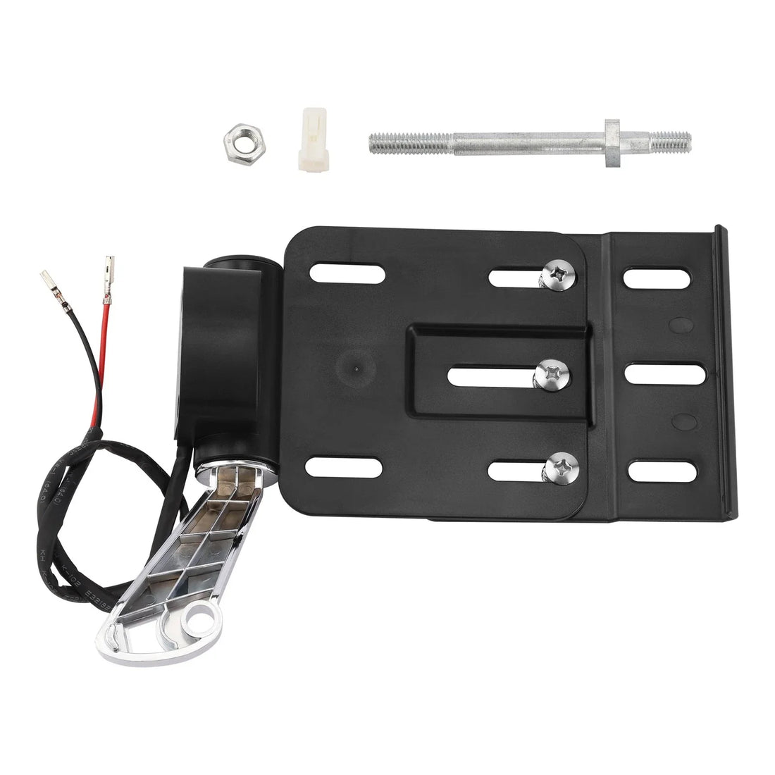 LED Light Side Mount License Plate Holder Fit For Harley Sportster XL1200 XL883