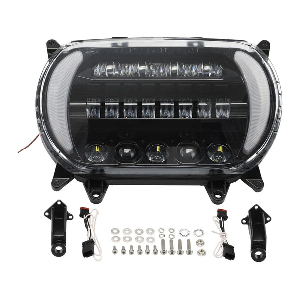 Front LED Headlight Assembly Turn Signal Light Fit For Harley Road Glide 2015-23
