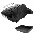 Chopped Trunk Pad Top Rack Fit For Harley Touring Electra Street Glide 2014-2026