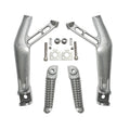 Passenger Footpeg Footrests Bracket Fit For Yamaha Yzf R6 17-25 R1 R1S R1M 15-25