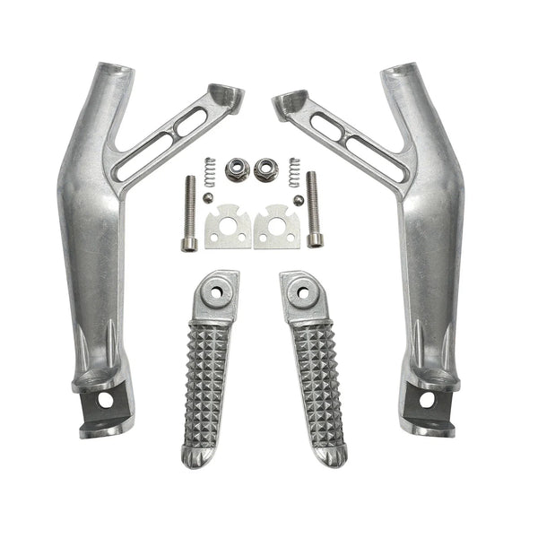 Passenger Footpeg Footrests Bracket Fit For Yamaha Yzf R6 17-25 R1 R1S R1M 15-25