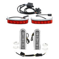 Saddlebags LED Insert Light Brake Turn Lights Fit For Harley Electra Glide 14-24