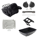 King Trunk Luggage Mount Rack Speakers Light Plate Fit For Harley Touring '14-26