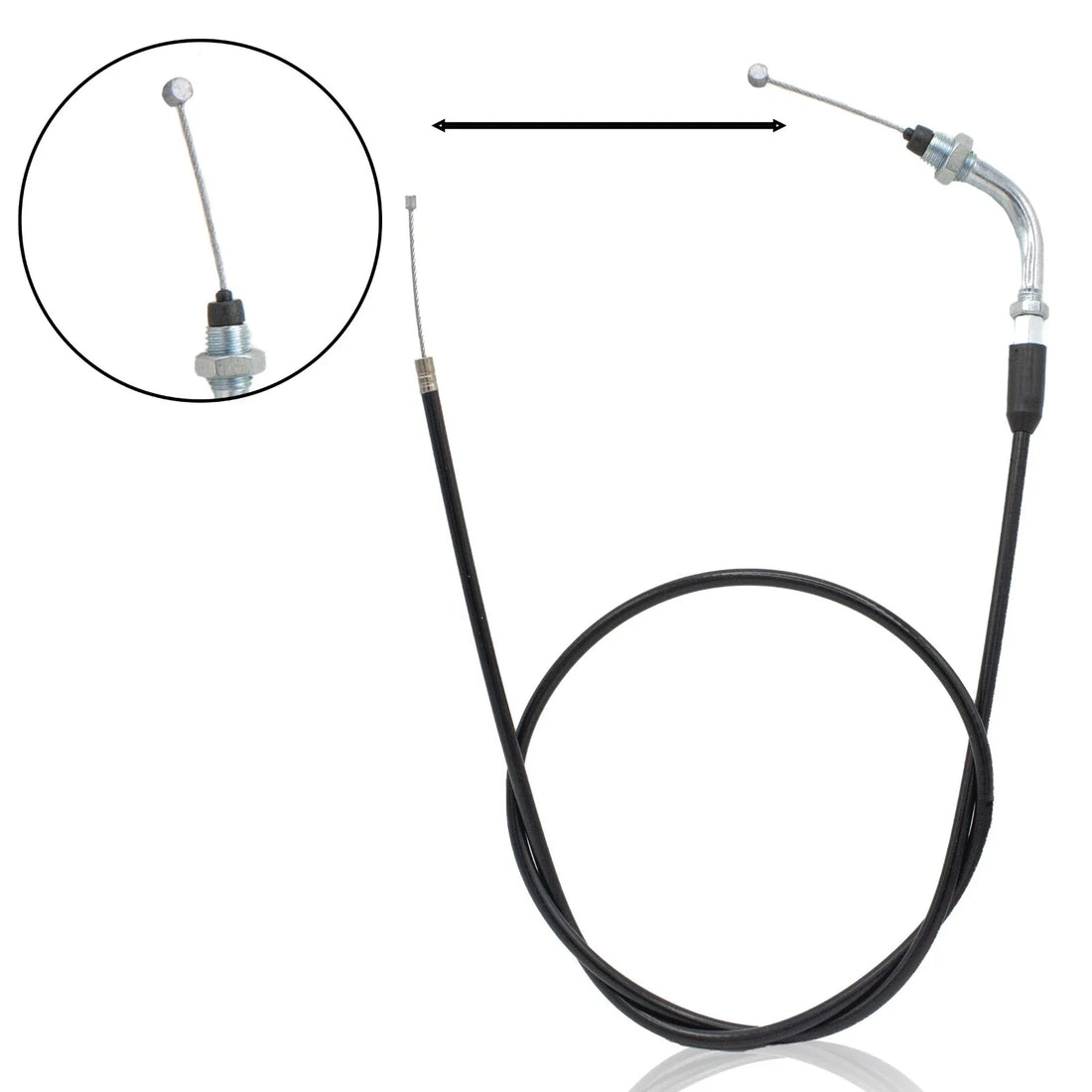 Cable DE Acelerador Curvo DE 30 Pulgadas Para Bicicleta DE Dirt DE 49CC-110CC