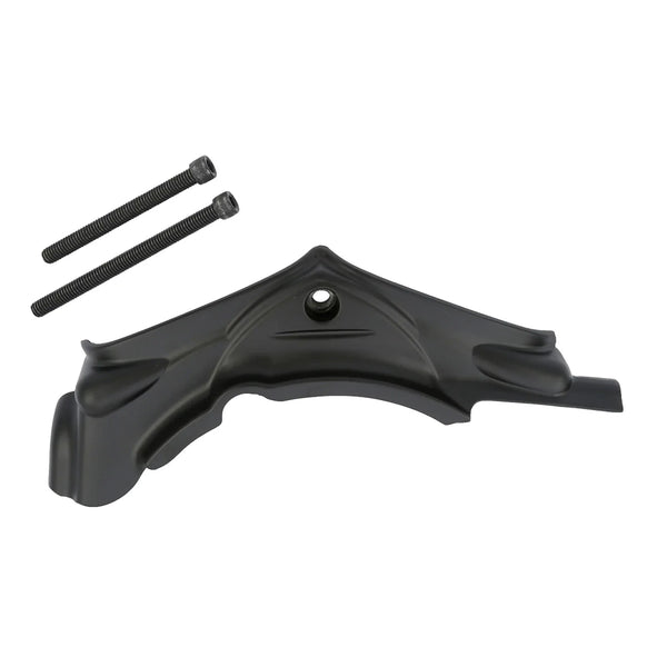 Black Cylinder Base Side Cover Fit For Harley Touring Road Glide King 2007-2016