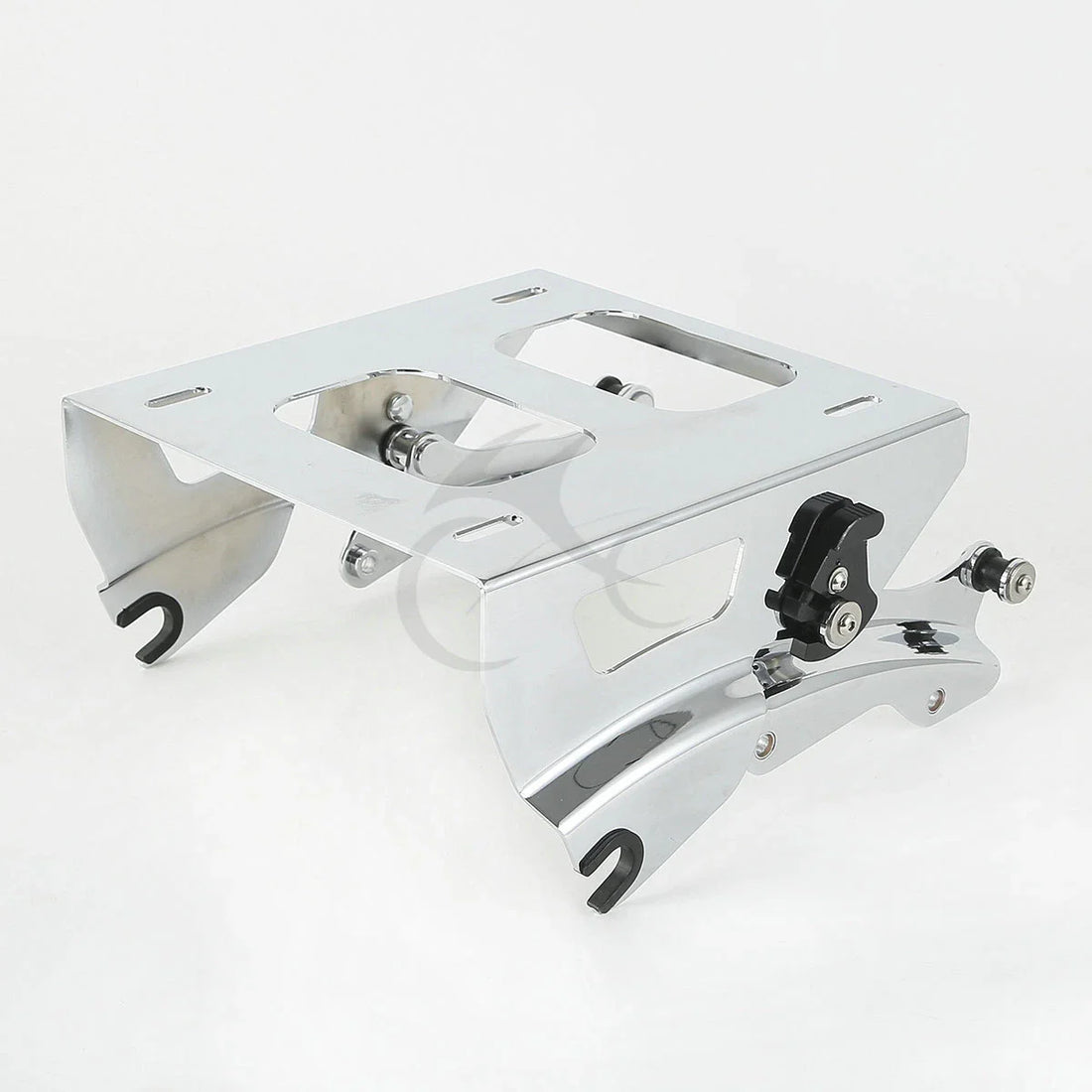 Chrome Solo Mount Rack Docking Hardware Kit Fit For Harley Touring 2014-2026 25