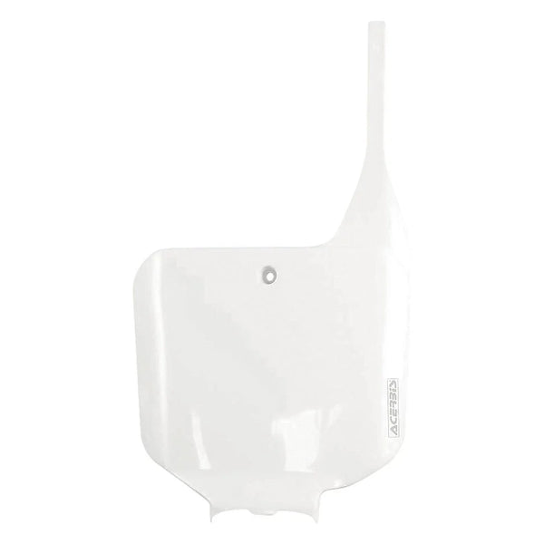 Acerbis 2042220002 Front Number Plate White