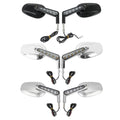 Rear View Mirrors LED Turn Signal For Harley Muscle V Rod V-ROD Vrscf 2009-2017