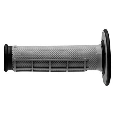Renthal G151 Dual Compound Grips - Half Waffle Soft/Hard Grey