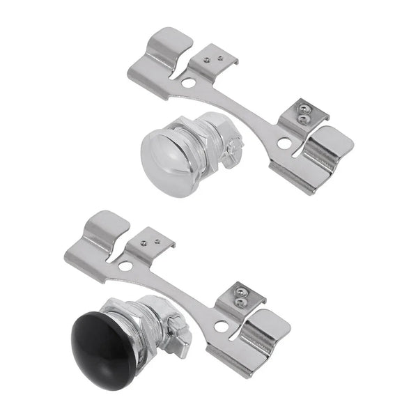 Zinc alloy Fuel Door Latch Push Button Gas Cap Fit For Harley Road Glide 92-2024