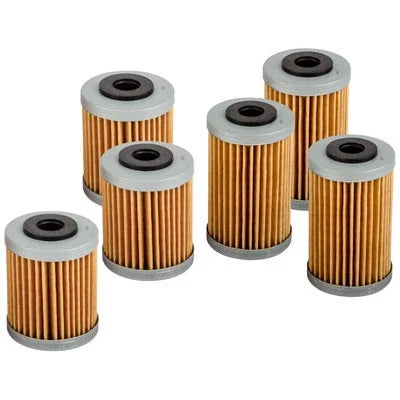 Tusk 1154930354 First Line Oil Filter 6 Pack, 1st & 2nd Filters
