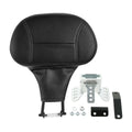 Black Front Driver Rider Backrest Fit For Harley Touring Road King Glide 09-2023