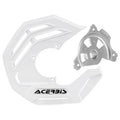 Acerbis 1987660086 X-Future Front Disc Cover with Mounting Kit White